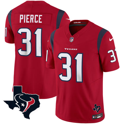 Men's Houston Texans Color Rush Legend Vapor Jersey V2 - All Stitched