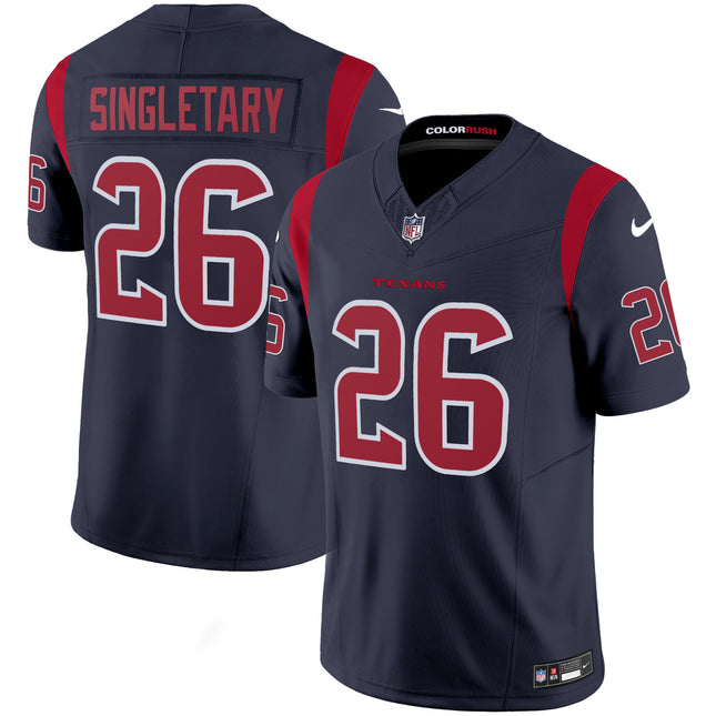 Men's Houston Texans Color Rush Legend Vapor Jersey - All Stitched