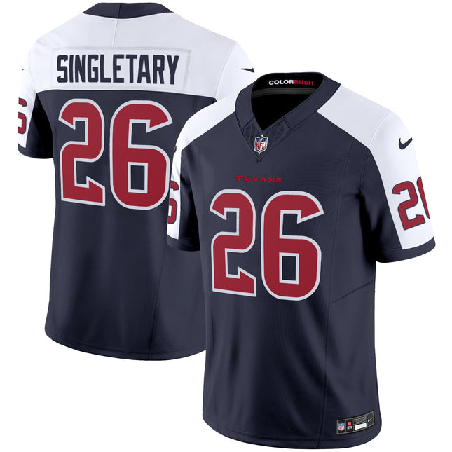 Men's Houston Texans Color Rush Legend Vapor Jersey - All Stitched