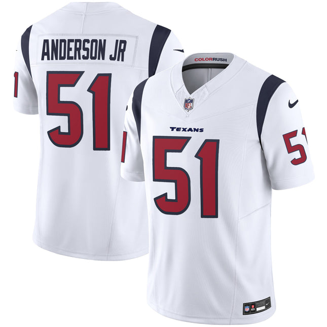 Men's Houston Texans Color Rush Legend Vapor Jersey - All Stitched