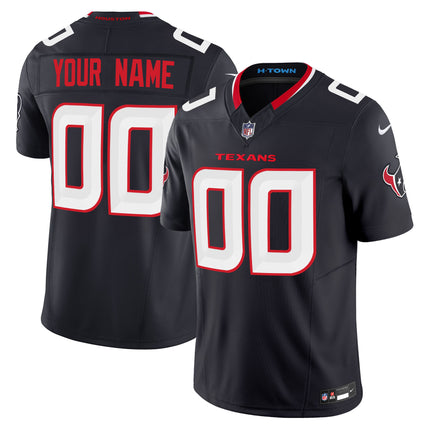 Houston Texans 2024 Vapor Limited Custom Jersey - All Stitched