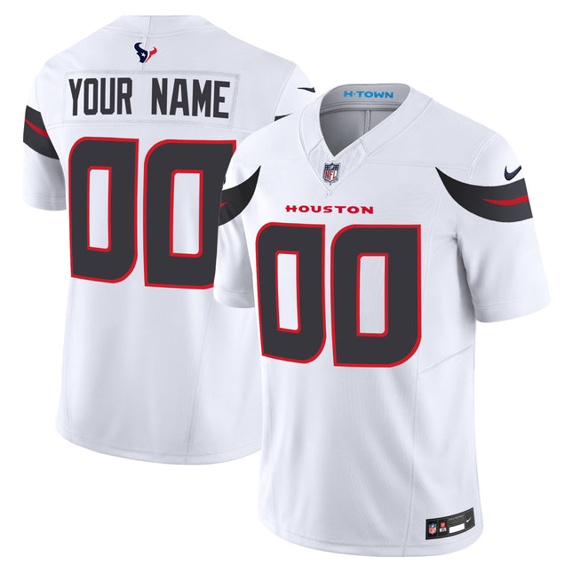 Houston Texans 2024 Vapor Limited Custom Jersey - All Stitched