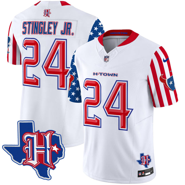 Men's Houston Texans American Style Vapor Limited Jersey - All Stitched