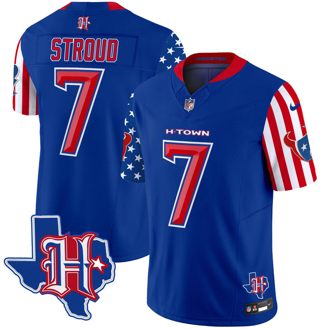 Men's Houston Texans American Style Vapor Limited Jersey - All Stitched