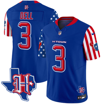 Men's Houston Texans American Style Vapor Limited Jersey - All Stitched