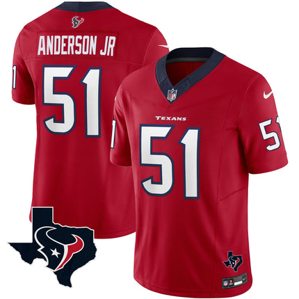 Men's Houston Texans Vapor Limited Jersey V8 - All Stitched