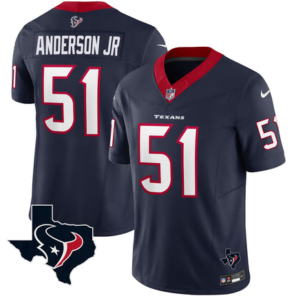 Men's Houston Texans Vapor Limited Jersey V8 - All Stitched