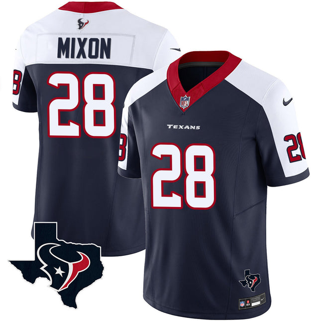 Men's Houston Texans Vapor Limited Jersey V8 - All Stitched