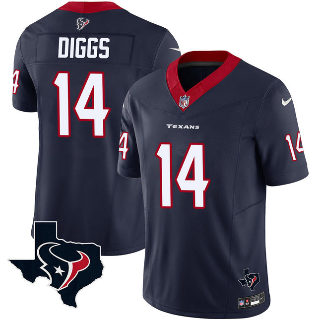 Men's Houston Texans Vapor Limited Jersey V8 - All Stitched