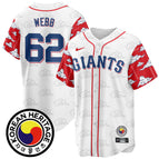 Logan Webb - 62 / White / S