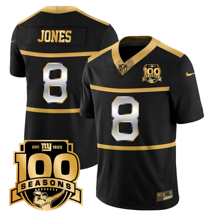 Youth's New York Giants "Century Red' 100TH Season Commemorative Jersey TLA - All Stitched