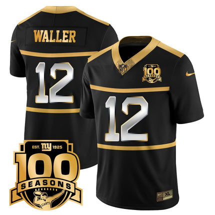 Youth's New York Giants "Century Red' 100TH Season Commemorative Jersey TLA - All Stitched