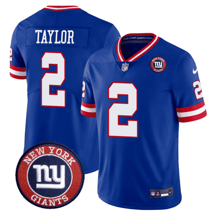 Men's Giants Logo Patch Limited Jersey - All Stitched