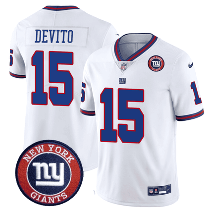 Men's Giants Logo Patch Limited Jersey - All Stitched