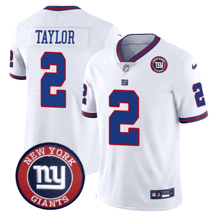 Men's Giants Logo Patch Limited Jersey - All Stitched