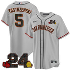 Mike Yastrzemski - 5 / Gray / S