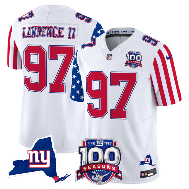 Men's New York Giants American Style Vapor Limited Jersey - All Stitched