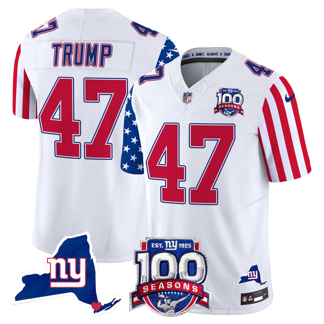 Men's New York Giants American Style Vapor Limited Jersey - All Stitched