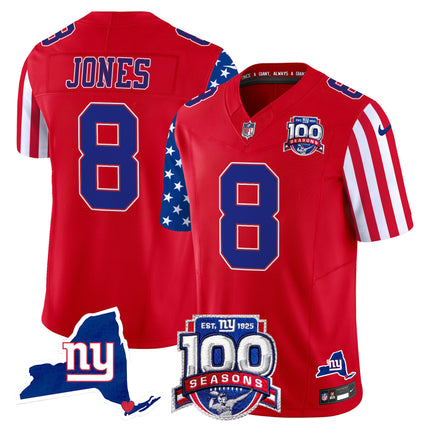 Men's New York Giants American Style Vapor Limited Jersey - All Stitched