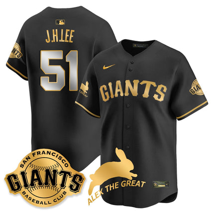 Women's San Francisco Giants "Alex the Great" Rabbit Memories 2025 Jersey - All Stitched