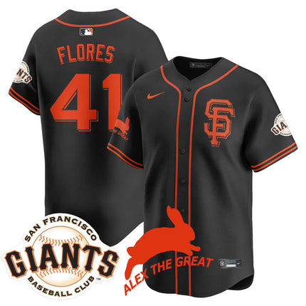 Women's San Francisco Giants "Alex the Great" Rabbit Memories 2025 Jersey - All Stitched