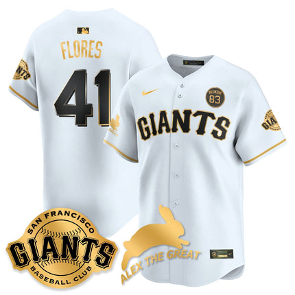 Women's San Francisco Giants "Alex the Great" Rabbit Memories 2025 Jersey - All Stitched