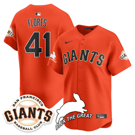 Women's San Francisco Giants "Alex the Great" Rabbit Memories 2025 Jersey - All Stitched