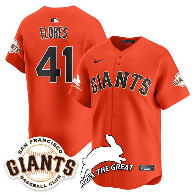 Women's San Francisco Giants "Alex the Great" Rabbit Memories 2025 Jersey - All Stitched