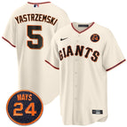 Mike Yastrzemski - 5 / Cream Home / S