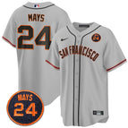 Willie Mays - 24 / Gray / S