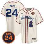 Willie Mays - 24 / Cream / S