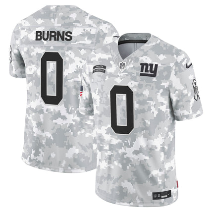 New York Giants 2024 Salute to Service Vapor Limited Jersey - Arctic Camo - All stitched