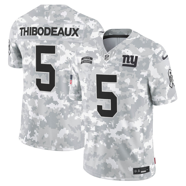New York Giants 2024 Salute to Service Vapor Limited Jersey - Arctic Camo - All stitched