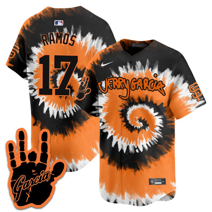 Men's Giants Jerry Garcia 2024 Limited Jersey V2