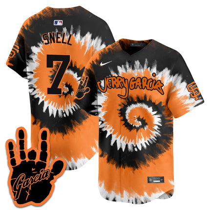 Men's Giants Jerry Garcia 2024 Limited Jersey V2
