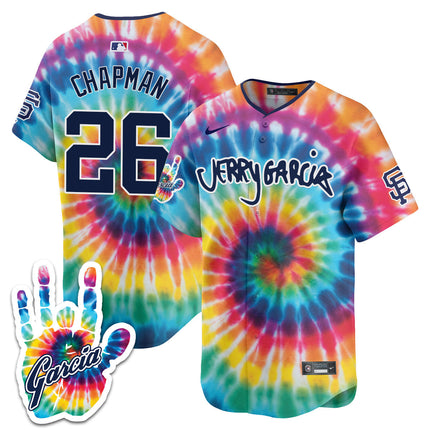 Men's Giants Jerry Garcia 2024 Limited Jersey V2