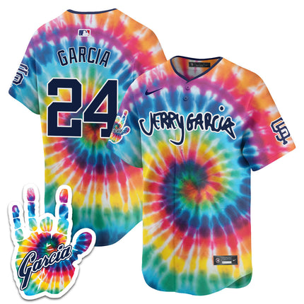 Men's Giants Jerry Garcia 2024 Limited Jersey V2