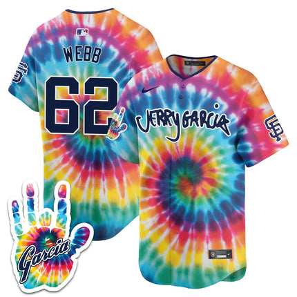 Men's Giants Jerry Garcia 2024 Limited Jersey V2