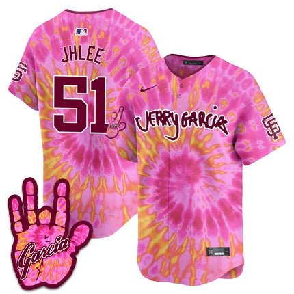 Men's Giants Jerry Garcia 2024 Limited Jersey V2