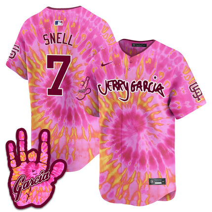 Men's Giants Jerry Garcia 2024 Limited Jersey V2