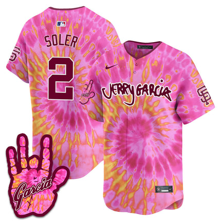 Men's Giants Jerry Garcia 2024 Limited Jersey V2
