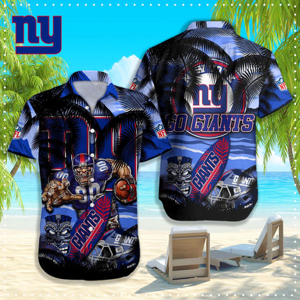 New York Giants NFL-Hawaiian shirt Q-48184