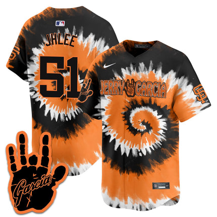 Men's Giants Jerry Garcia 2024 Limited Jersey V1