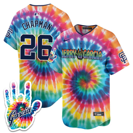 Men's Giants Jerry Garcia 2024 Limited Jersey V1