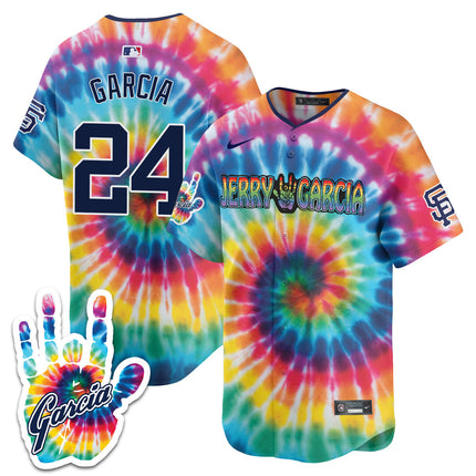 Men's Giants Jerry Garcia 2024 Limited Jersey V1