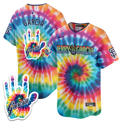 Men's Giants Jerry Garcia 2024 Limited Jersey V1