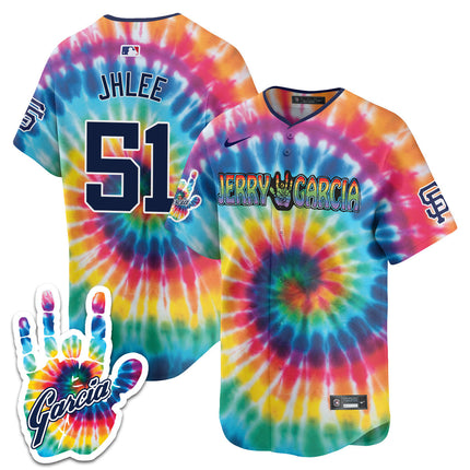 Men's Giants Jerry Garcia 2024 Limited Jersey V1
