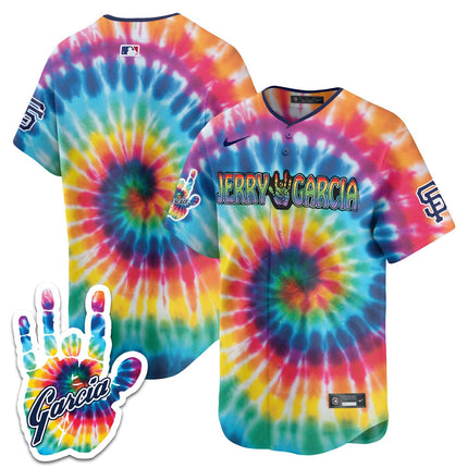 Men's Giants Jerry Garcia 2024 Limited Jersey V1
