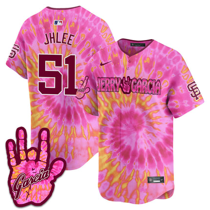 Men's Giants Jerry Garcia 2024 Limited Jersey V1