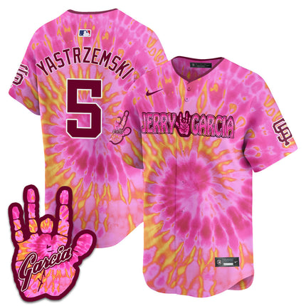 Men's Giants Jerry Garcia 2024 Limited Jersey V1